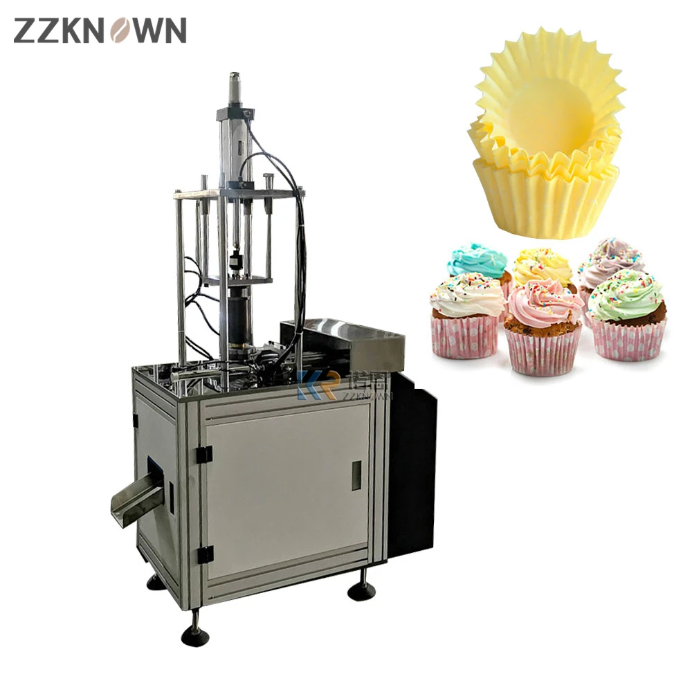 Bandeja semiautomática para pan y pastel, contenedor de papel de aluminio, dulces, aperitivos, taza de helado, pastelería, fiambrera de papel, máquina formadora