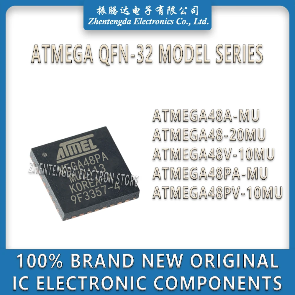 ATMEGA48A-MU ATMEGA48-20MU ATMEGA48V-10MU ATMEGA48PA-MU ATMEGA48PV-10MU ATMEGA48A ATMEGA48 ATMEGA48V ATMEGA48PA ATMEGA48PV