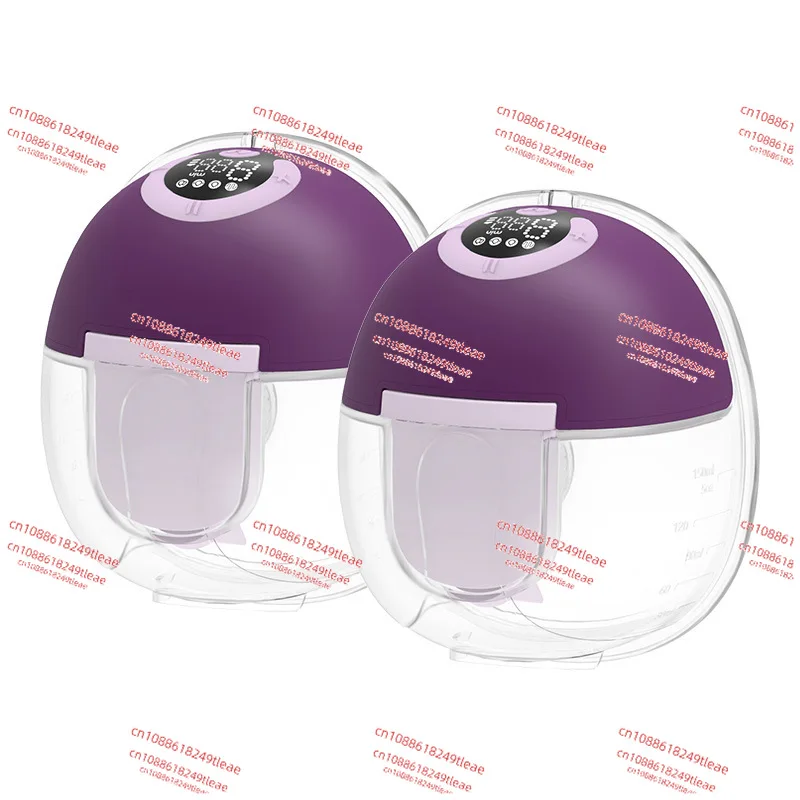 مضخة الثدي التي يمكن ارتداؤها كتم الصوت S32 BPA الحرة شاشة LCD فائقة القوة Drahtlost tragbare بلوتوث Tragbare Milchpumpe #4