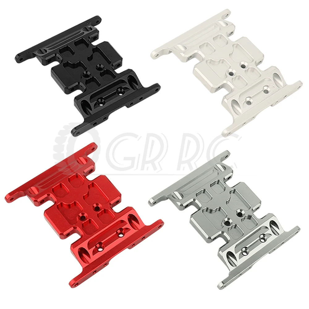 

1pc Metal Chassis Gearbox Mount Transmission Holder Skid Plate for 1/10 RC Crawler Axial SCX10 Aluminum Alloy Upgrade Parts