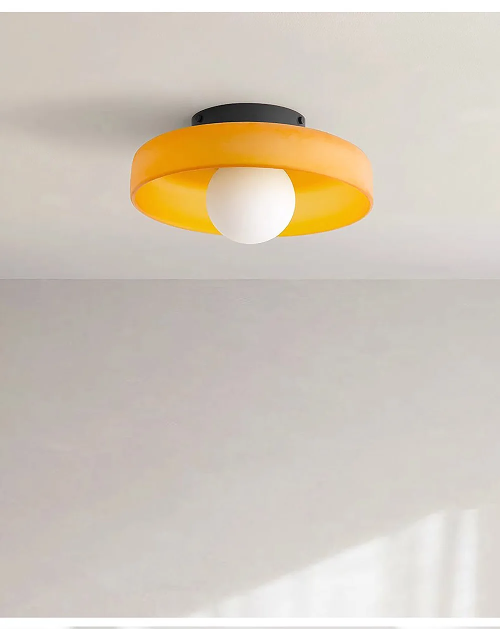 Nordic Glass Ceiling Light Single Head G9 Lamp Source Wall Lamp For Entryway Hallway Aisle Balcony Living Room Bedroom Fixtures