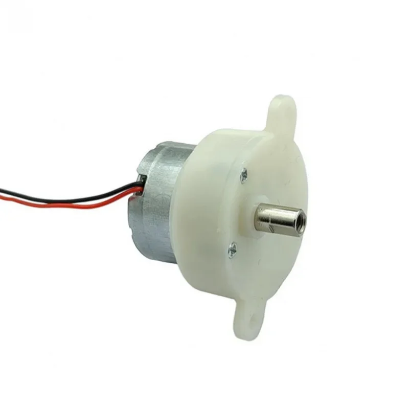 

DC 3V-7.4V 5V 12RPM Slow Speed Mini 300 Gear Motor Micro 32mm Plastic Gearbox Gear Reduction Motor DIY Stage Lights Toy Model