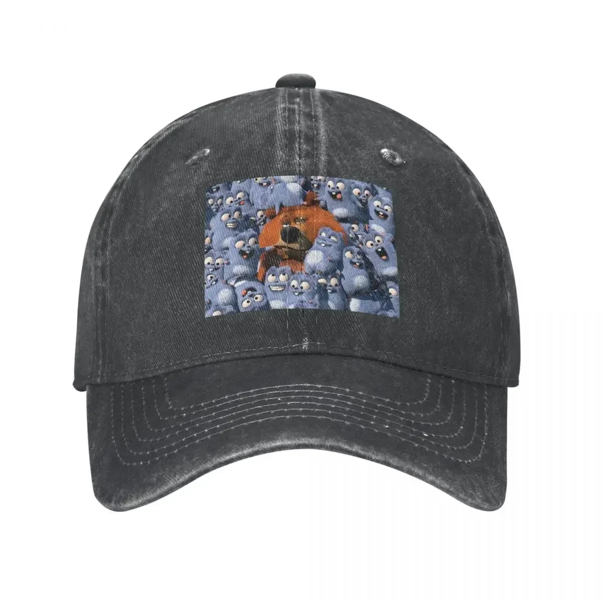 Grizzly& The Lemmings Baseball Cap cowboy hat Peaked cap Cowboy Bebop Hats Men and women hats