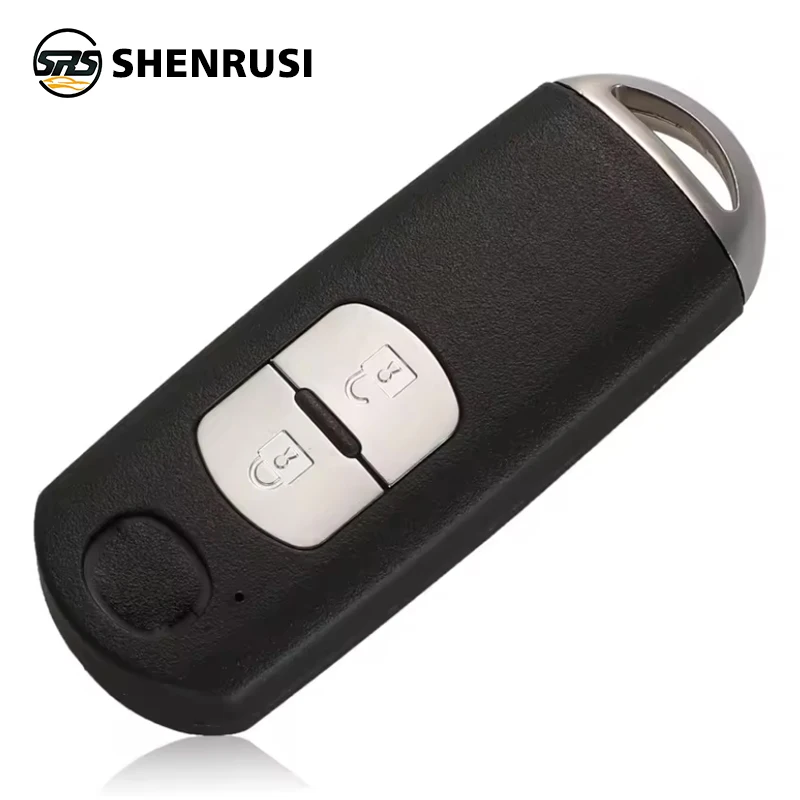 SHENRUSI 433Mhz ID49 2/3 أزرار مفتاح ذكي لمازدا 2 3 6 CX-5 Atenza Axela 2014 + SKE13E-01 SKE13E-02 سيارة التحكم عن بعد Nologo