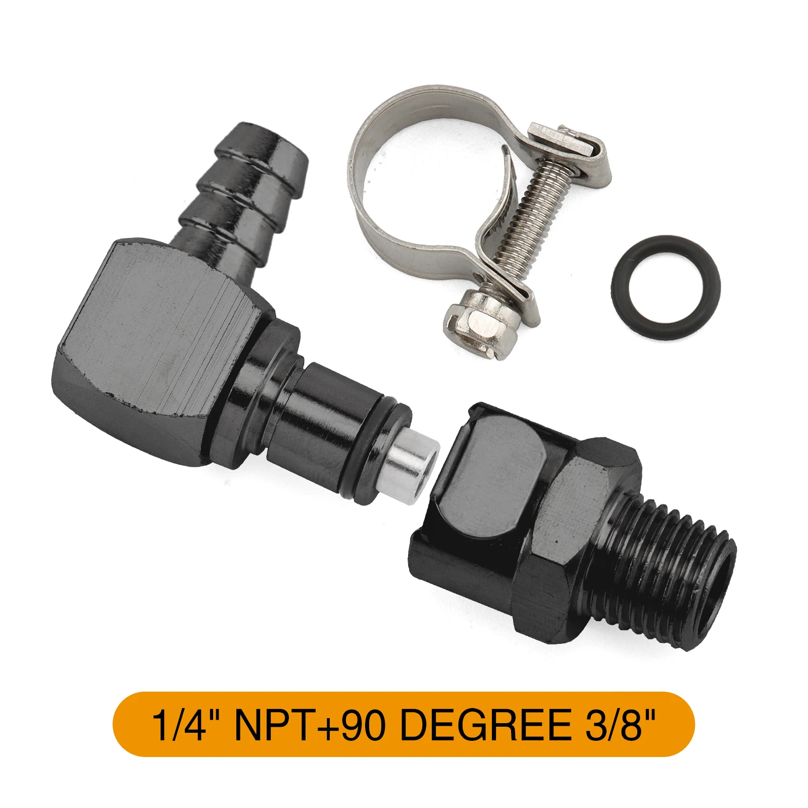 LALAGO Brandstofpomp Snelkoppeling 3/8" - Roestvrij Staal 304, Reparatieset, Geschikt Voor R1200GS, R1200R, K1200 En Meer