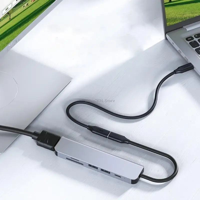 كابل تمديد USB C متين لنقل البيانات بسرعة 20 جيجابت في الثانية وإخراج فيديو بدقة 4K متوافق مع الأجهزة المختلفة