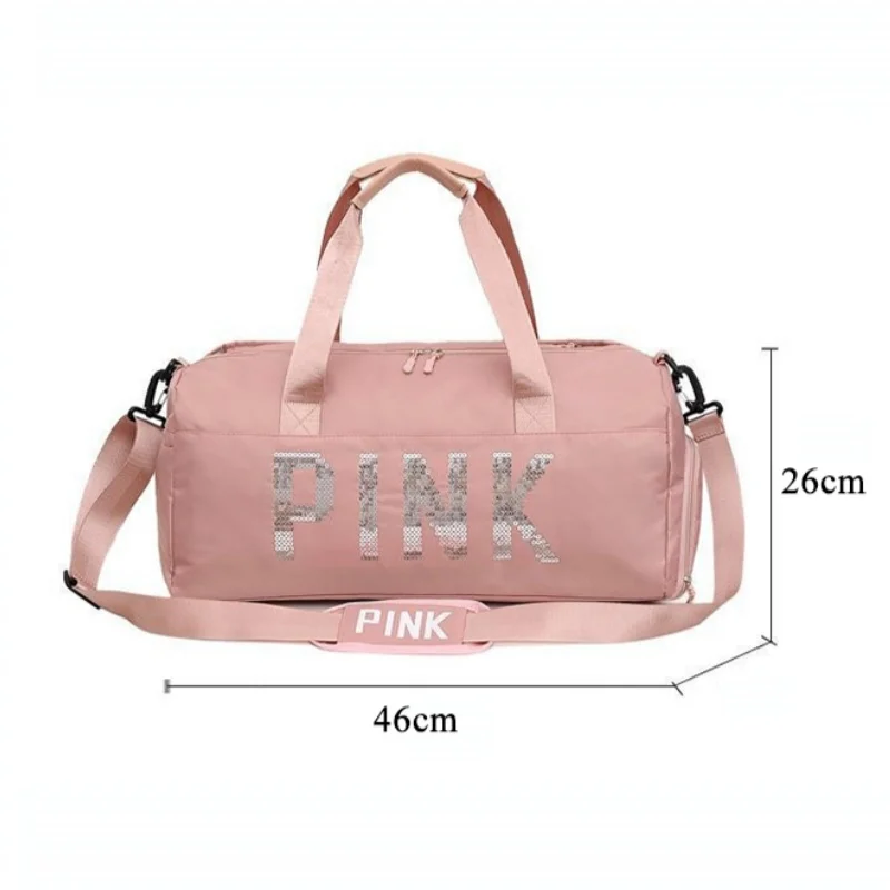 Gym Bag New Outdoor Travel Bag Handheld Large Capacity Wet and Dry Separation with Shoe Compartment Crossbody Bag Swimming Bag