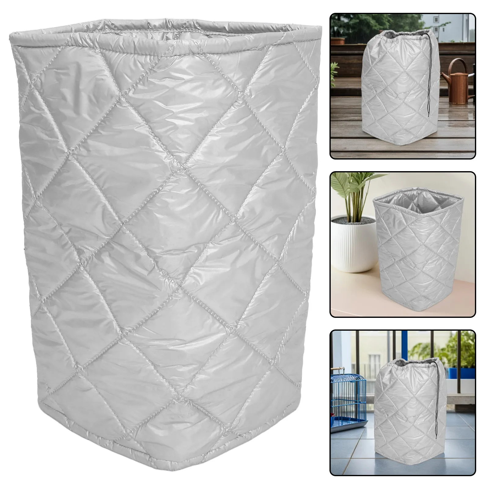 Propane Tank Cover Weatherproof Uv Resistant Drawstring Cylinder Storage Bag for Outdoor Gas Bottle Protection Camping Bbq Rv