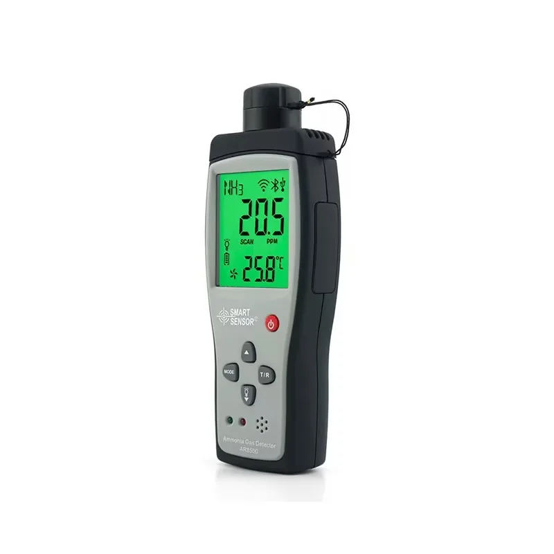 Hot Sale Multi-function Portable AR8500 NH3 detector ammonia gas analyzer tester with Sound Light Alarm Li-battery