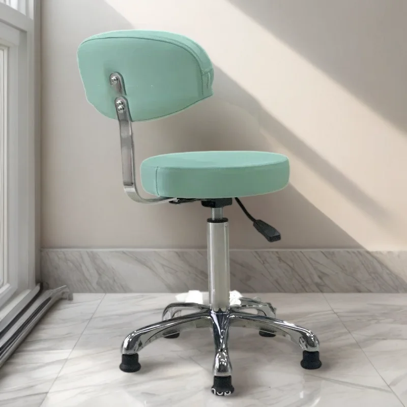 

Professional Hairdressing Master Wheels Tattoo Chairs Cosmetic Stool Professional Hairdressing Shampoo Eye Lash Chair Pedicure