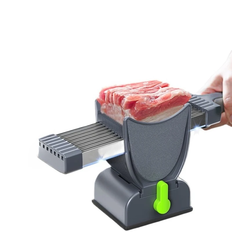 

Meat cutting artifact multi-functional household kitchen meat cutting machine