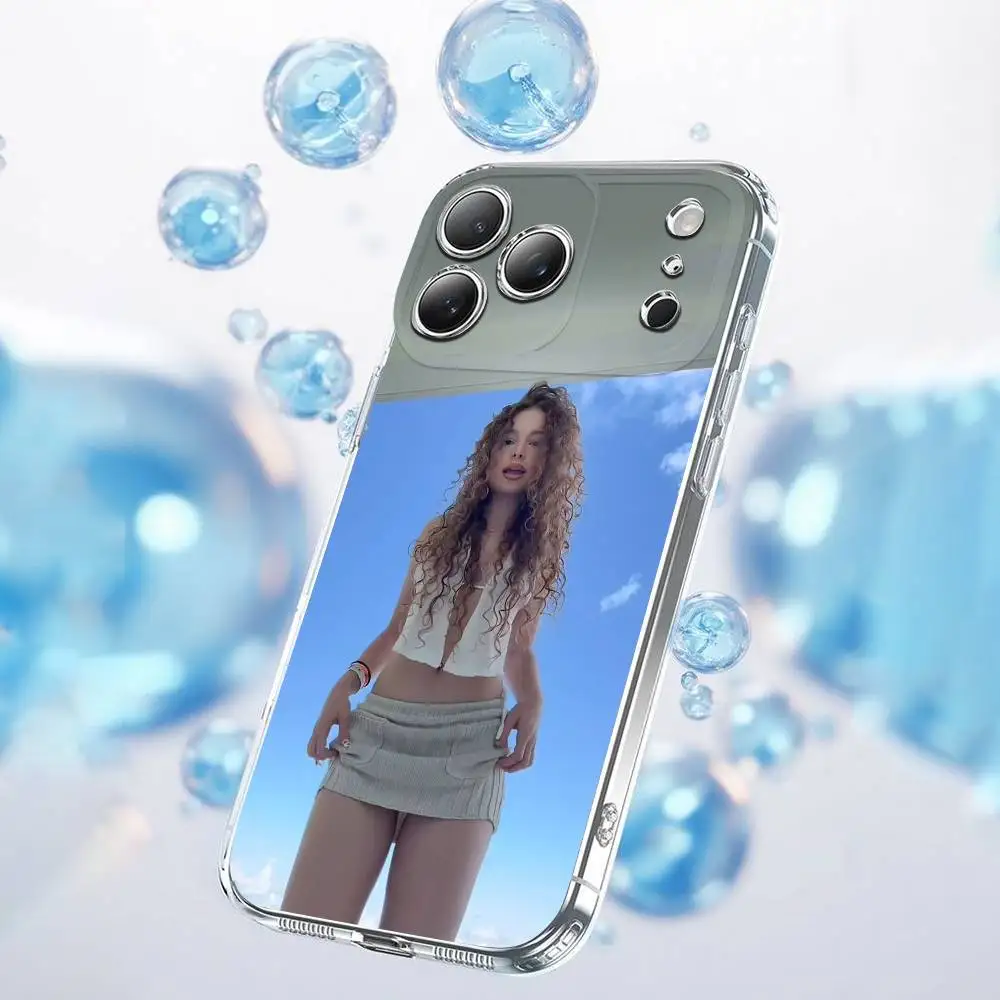 حافظة هاتف K-Kalogeras Sisters لهاتف iPhone 17,16,15,14,13,12,11 Plus, Pro,Max,Plus,E,Air,غطاء شفاف صغير