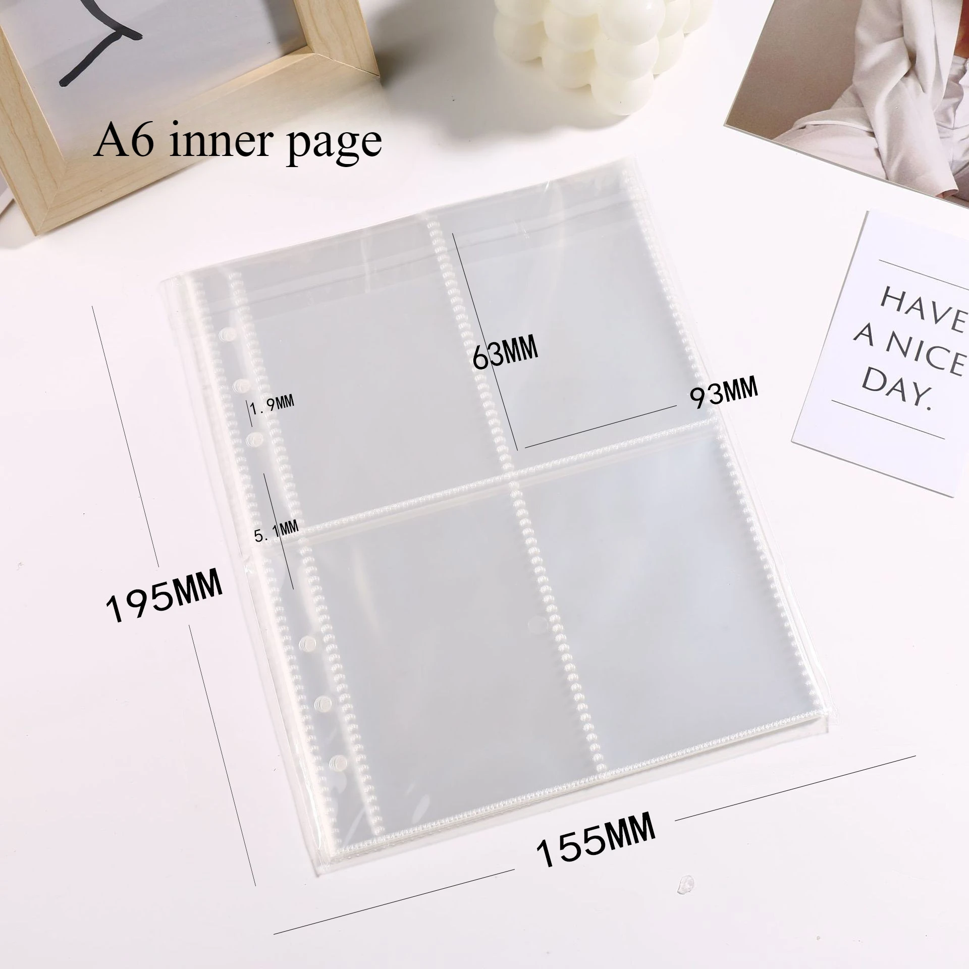 A6 Binder Photocard Holder Cute Plush Dog Cat Photo Album Kpop Idol Photocards Collect Book Student School Notebook Stationery