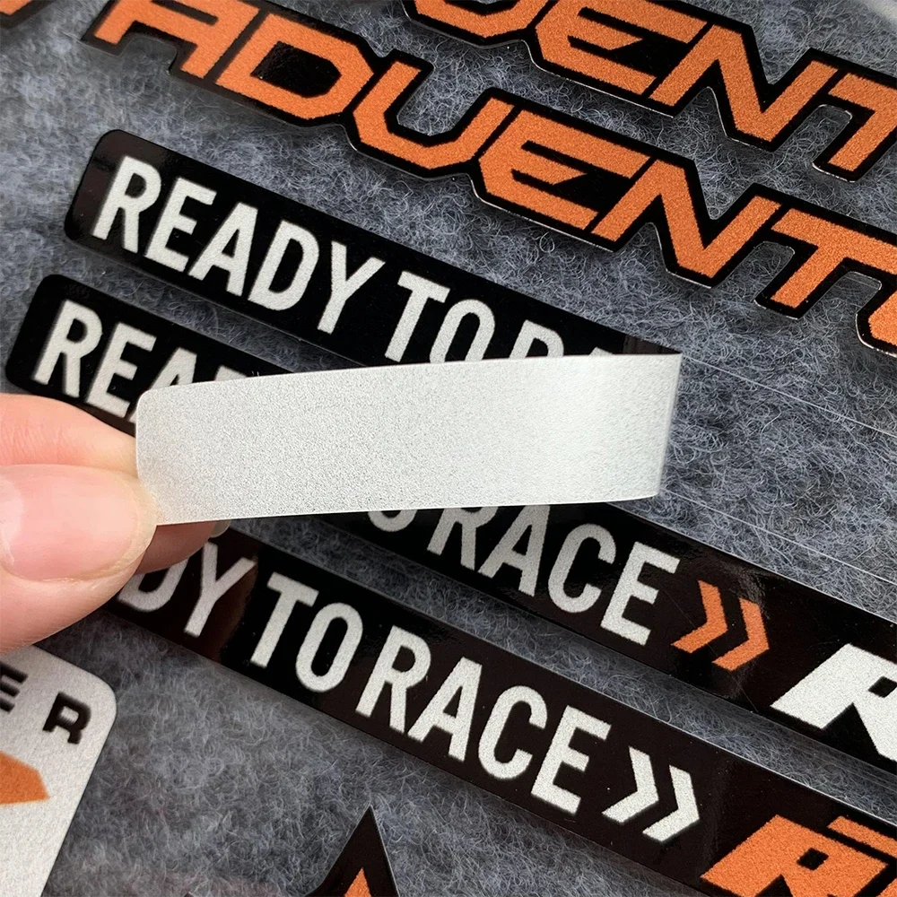 Reflective Motorcycle Accessories Decal Fuel Tank Stickers for KTM Duke 200 250 390 790 1250 1290 Super Adventure Ready To Race image 2