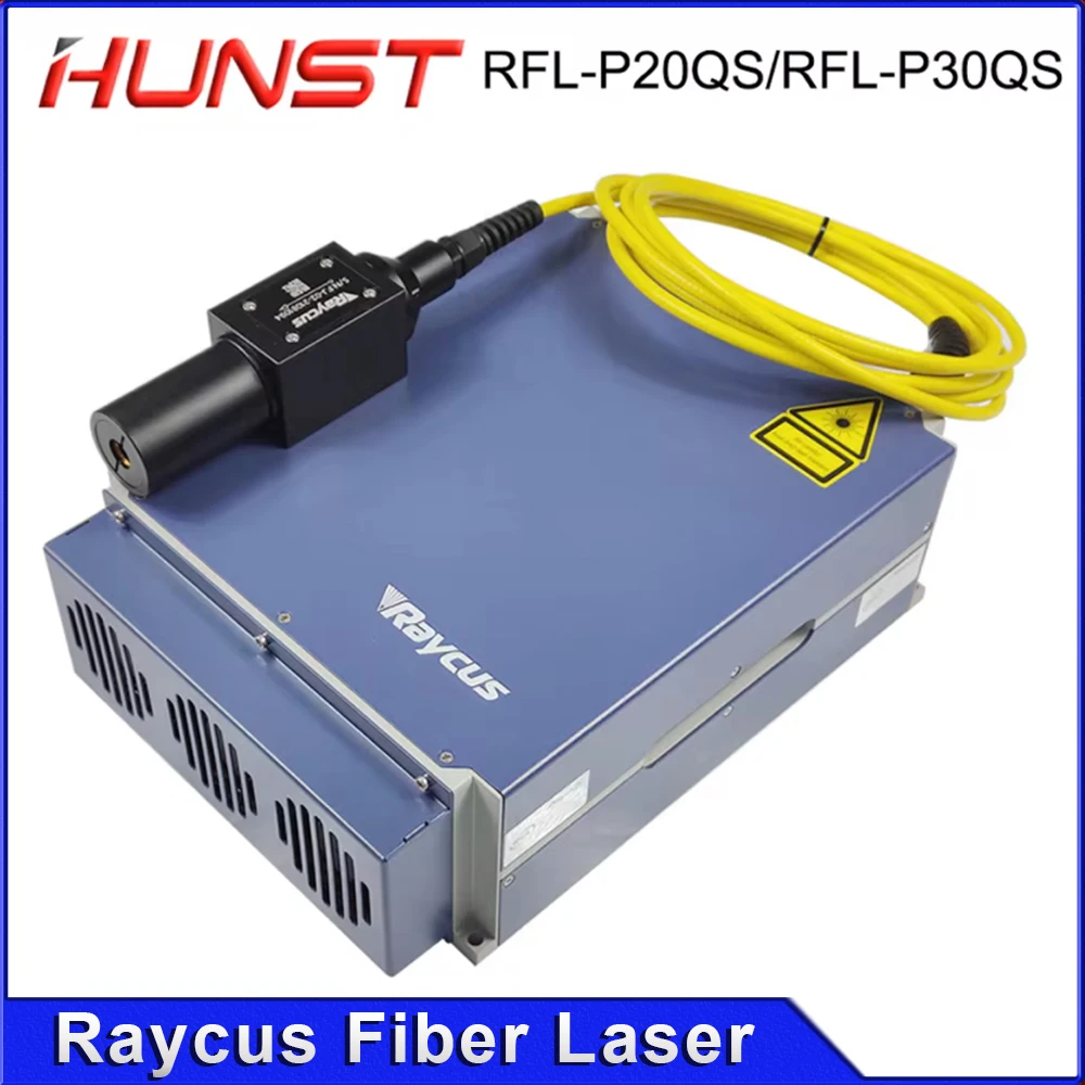 Hunst RFL-P20QS/30QS Raycus 20W 30W Q-switched Pulse Fiber Laser Source 1064nm Module for Metal Marking and Engraving Machine