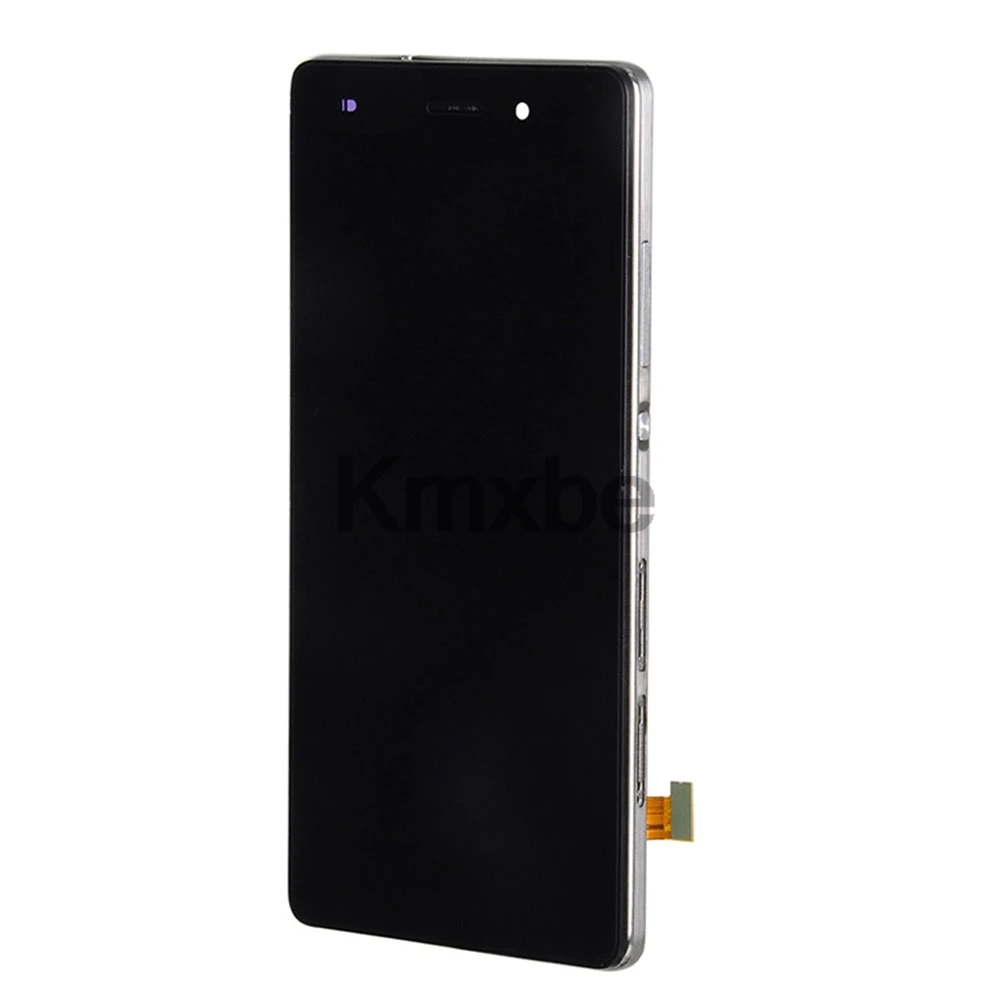 5.0 "LCD pour Huawei P8 Lite 2015 ALE-L21 ALE-L02 écran tactile numériseur assemblée remplacement avec cadre pour ALE-L23 LCD