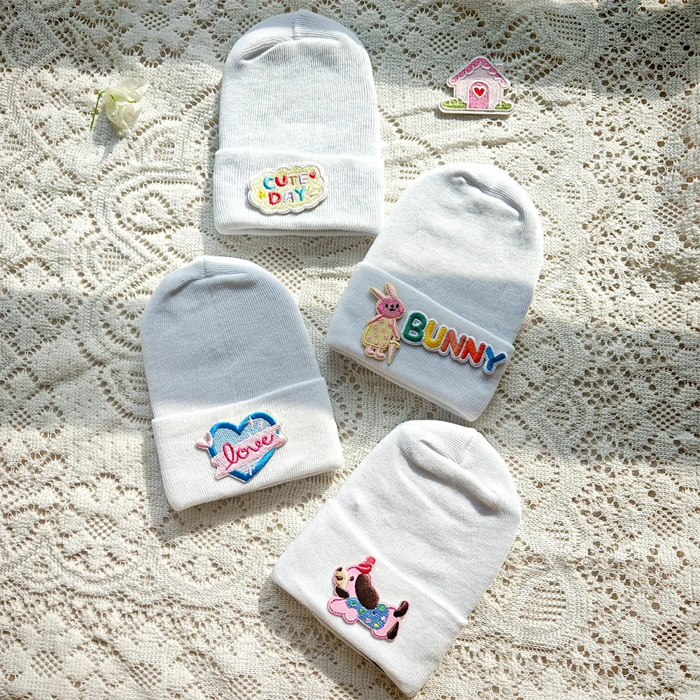 

Autumn and winter warm cap Cartoon Baby Boys Hats Soft Warm Knitted Beanies For Toddler Children Kids Girls Caps Headwraps