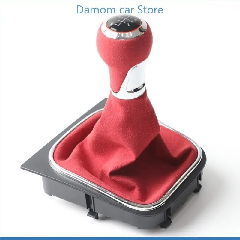 

A2UC 5/6 Speed Manual/Auto Gear Shifter Boot Cover for VW Golf 5 6 MK5 04-09