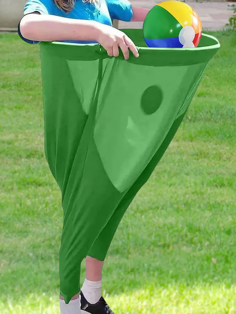 Juego de pantalones de abuela con 2 pelotas hinchables y 1 bomba de aire, juegos de fiesta bizarre, pantalones, juguetes para lanzar para niños y adultos