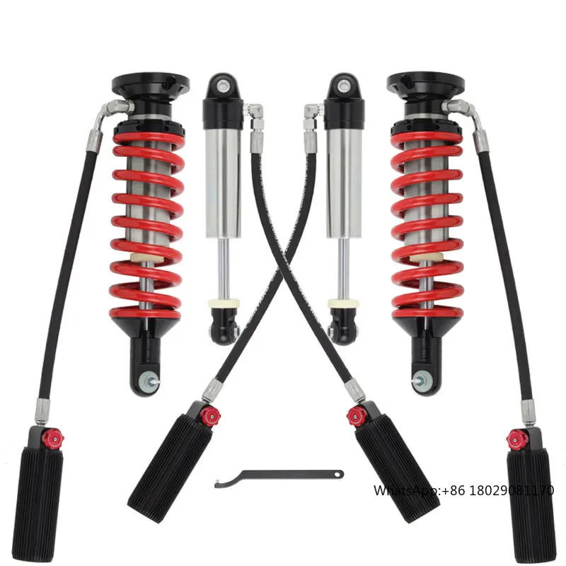 

SOARAP Remote Reservoir Shock Absorbers Adjustable Coil Over Suspension Kit for PATHFINDER