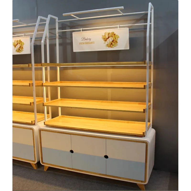 Picture 5: custom.Customized Professional Store Furniture Glass Display Cabinet Bakery