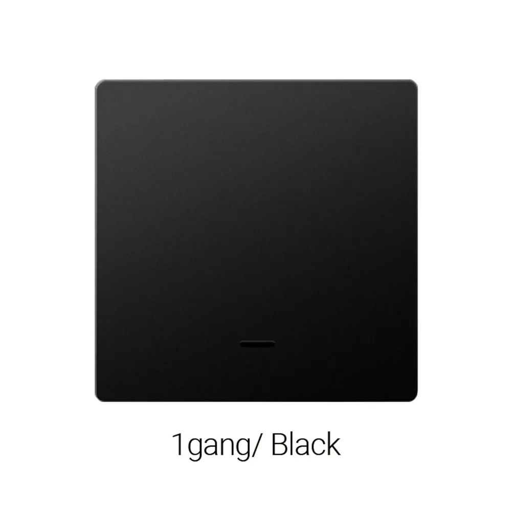 WiFi Smart Glass Panel Switch with Touch Control For Remote Lighting 2 4GHz WiFi No Power Supply Installation Required