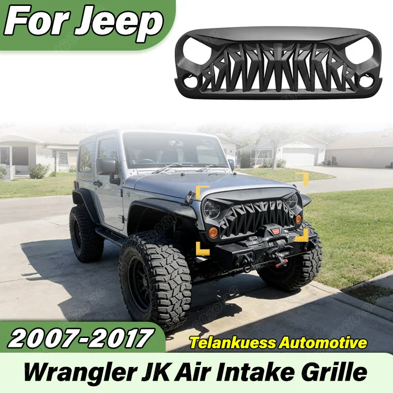 

For Jeep Wrangler JK 2007 2008 2009 2010 2011 2012 2013 2014 2015 2016 2017 Car Front Bumper Spoiler Lip Body Modification Kit