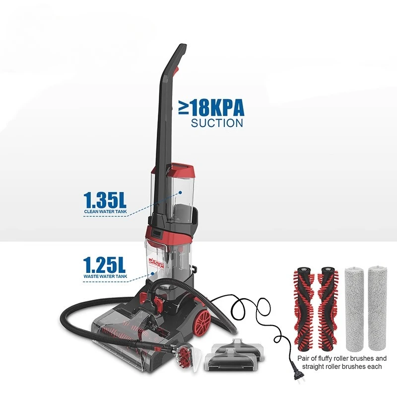 家庭用カーペットクリーナー、布張り家具、業務用ホテル、ビリヤードルーム用3in1ドライウォッシュ