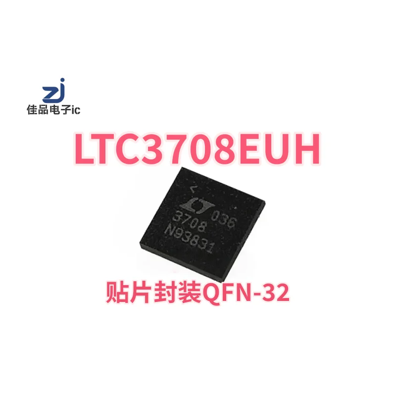 

LTC3708EUH silk screen 3708 LTC3708EUH # PBF chip package QFN-32 voltage regulator chip