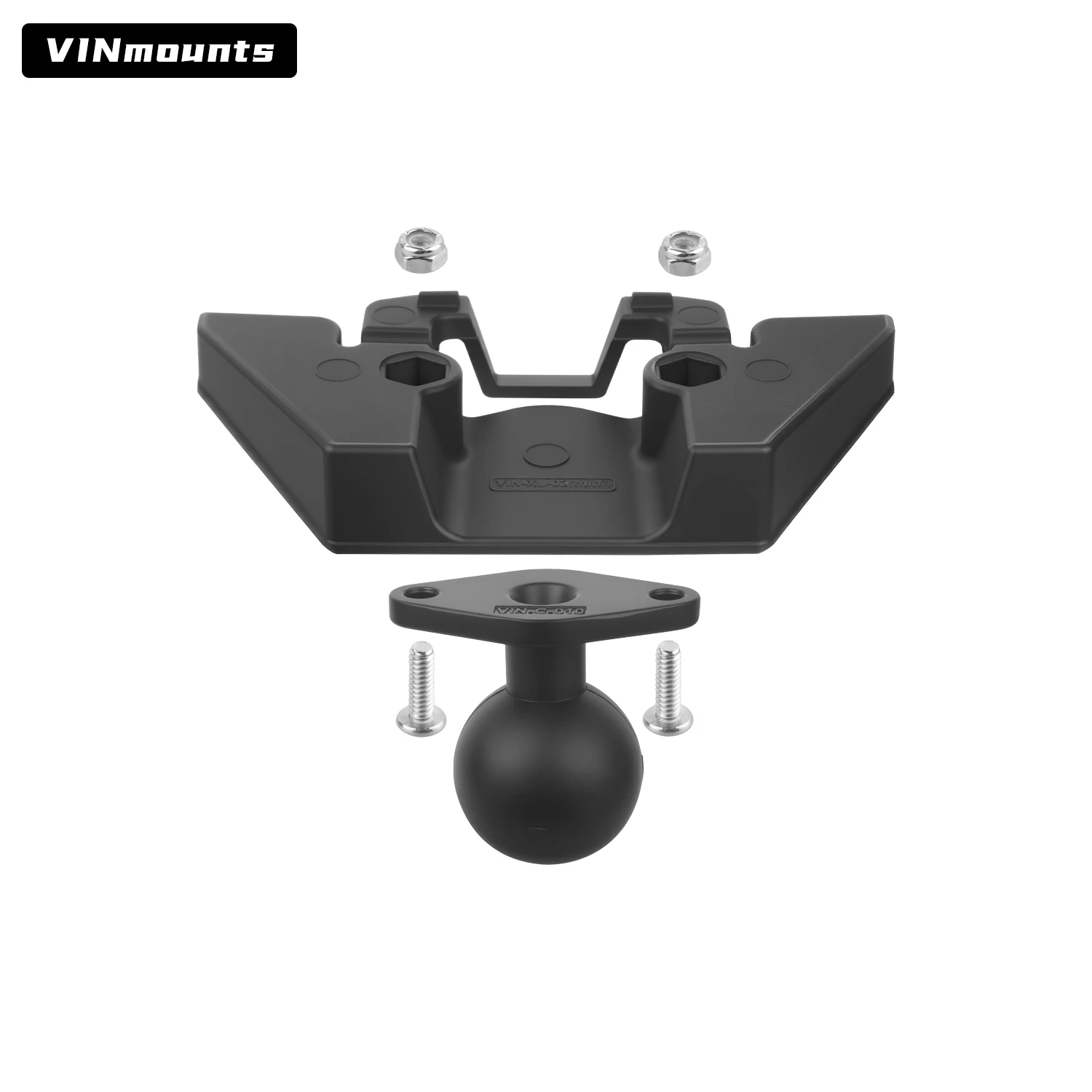 Starlink large mouth clamp type, aluminum alloy connecting rod, 360° adjustable ball head, diameter 26–50mm, suitable for boats/