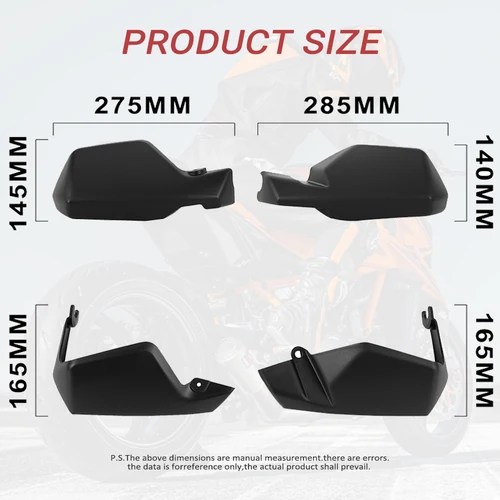 Imagen 2 del producto DL650 guardamanos de motocicleta para Suzuki v-strom DL650 2004 - 2023 protectores de manillar de mano DL 650 V Strom 2015 2016 2017 2018