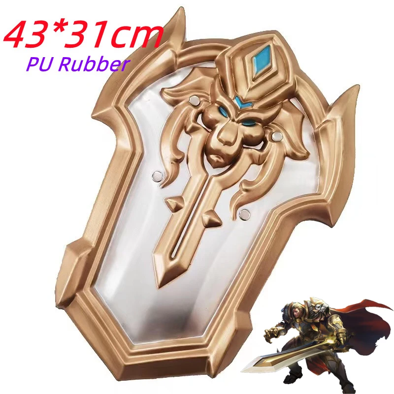 Épée de oral alier Royal en PU pour Cosplay, Bouclier Cœur, Arme Cos, Jouets de Scène, Couteau, Sécurité