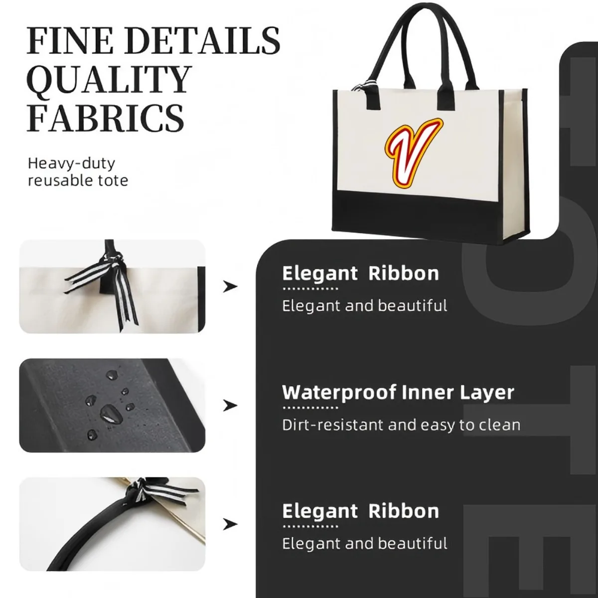 Venezolanos 2026 وصول جديد موضة عملية واسعة حقيبة حمل قابلة لإعادة الاستخدام نمط طباعة 2 لهجة الثقيلة حقيبة كتف كبيرة ل