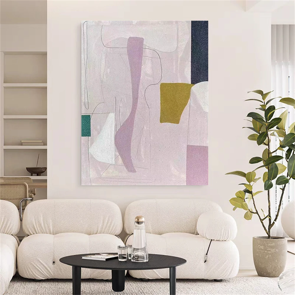

Sexy Women Abstract Oil Painting Wall Art Home Decoration Room Decor Decorative Fine Trim Pictures Handpainted Nude Girl Mural