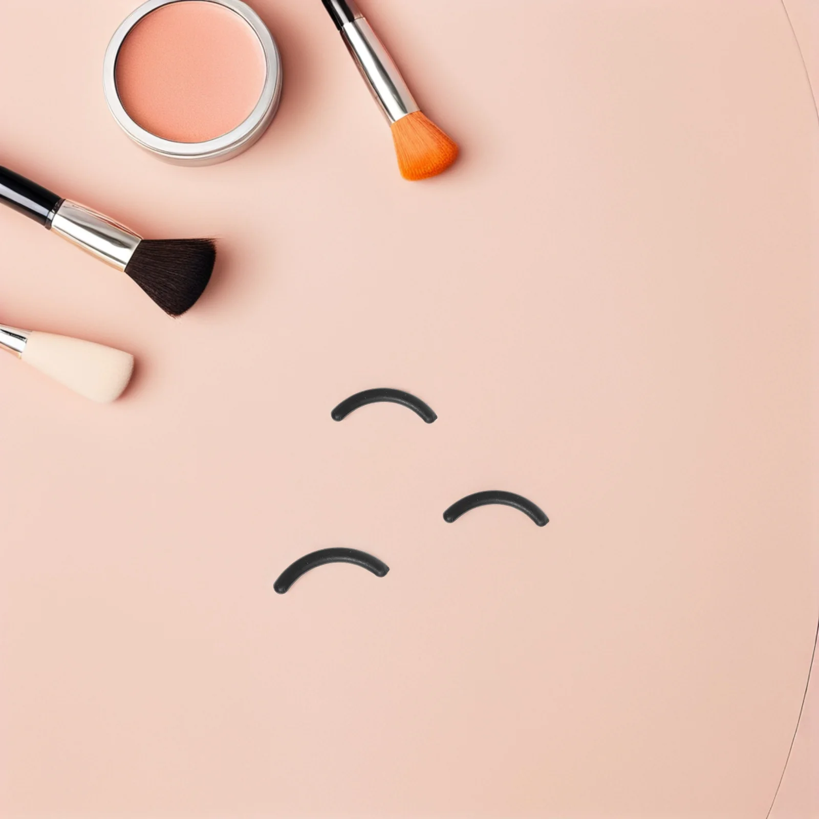 

30Pcs Eyelash Curler Replacement Pads Elastic Rubber Lash Curler Refills Cushion Strips Organizer Box Eyelash Tool Parts