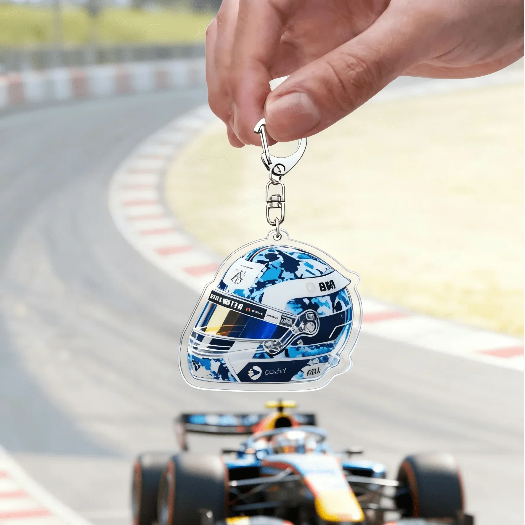 Fast Furious Racing Motorsport Schlüsselanhänger Schlüsselanhänger Zubehör Taschenanhänger Lando Fahrer Schlüsselanhänger Damen Schlüsselanhänger Schmuck Fan Geschenk – Detail 26
