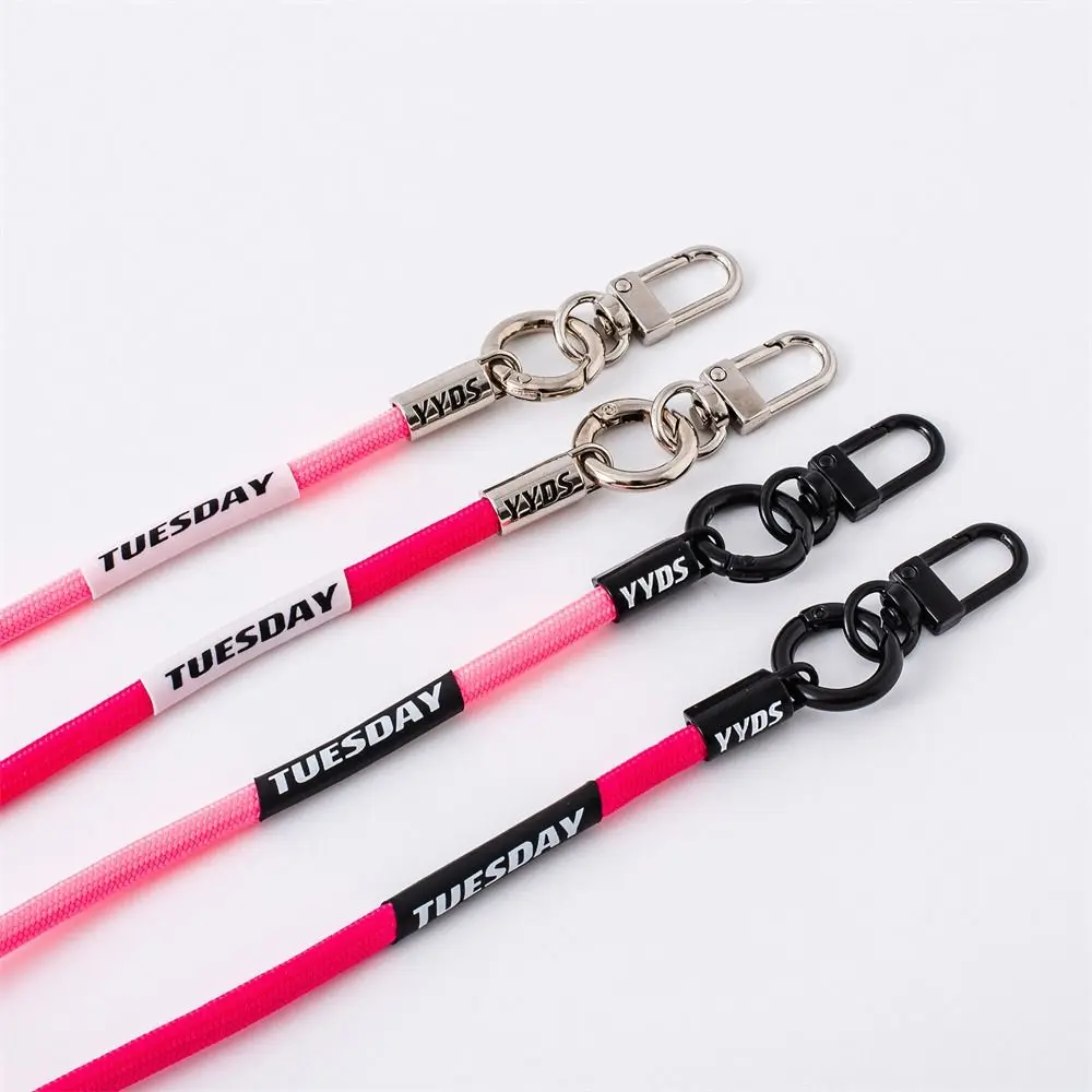 Diy Colour Lanyard Mobile Phone Bracelet Telephone Chain Lobster Clasp Lanyard Car Keys Rope Wrist Strap Bag Charm Lanyard Strap