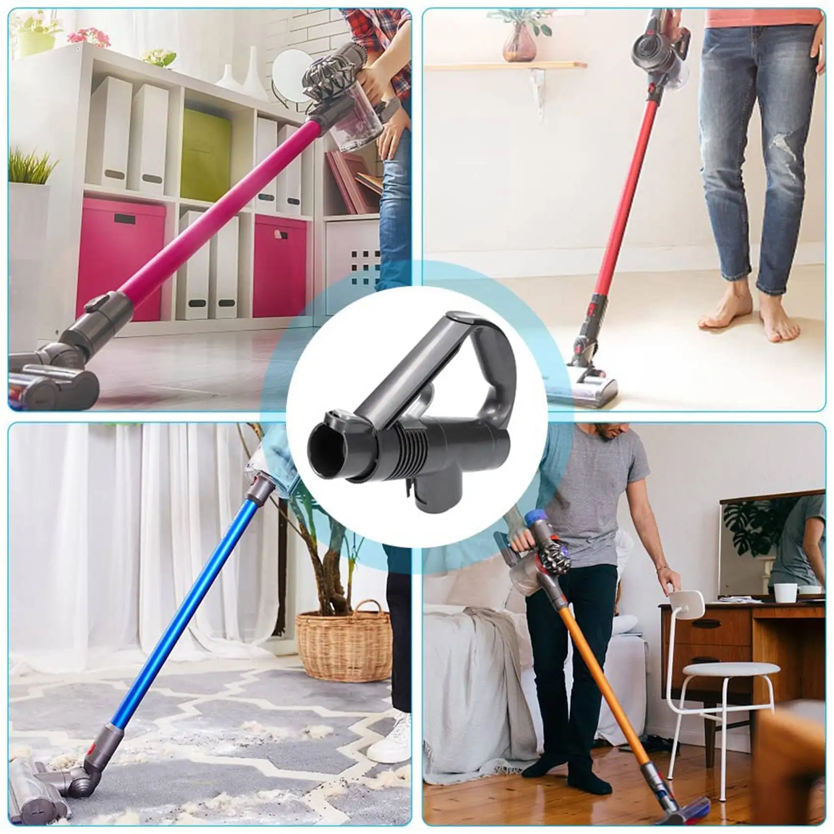 Сменная ручка для пылесосов Dyson, совместимая ручка для Dyson DC19 DC23 DC26 DC29 DC32 DC36 DC37, запасные части