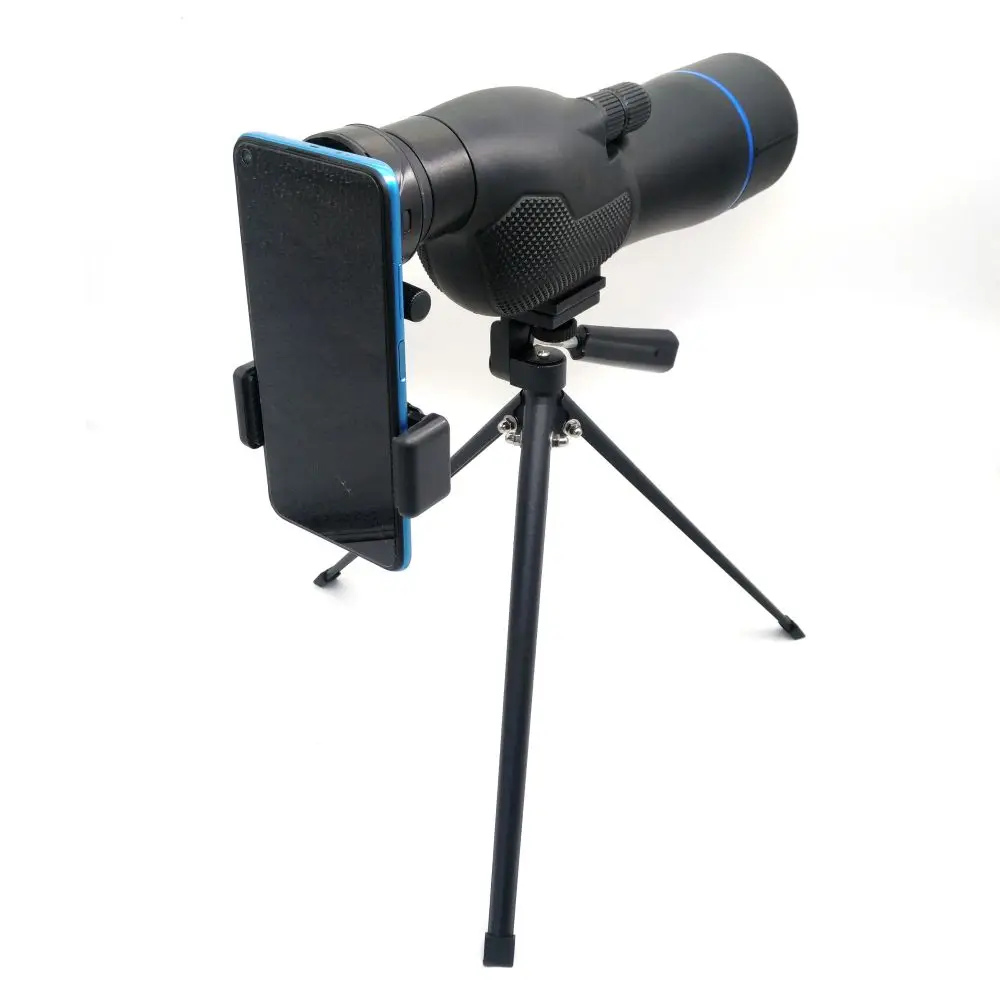 

15-45x60 Zoom Portable Bird Watching Spotting Scope HD Outdoor 60mm Objective Lens 7 Field View PVC Material for Hiking