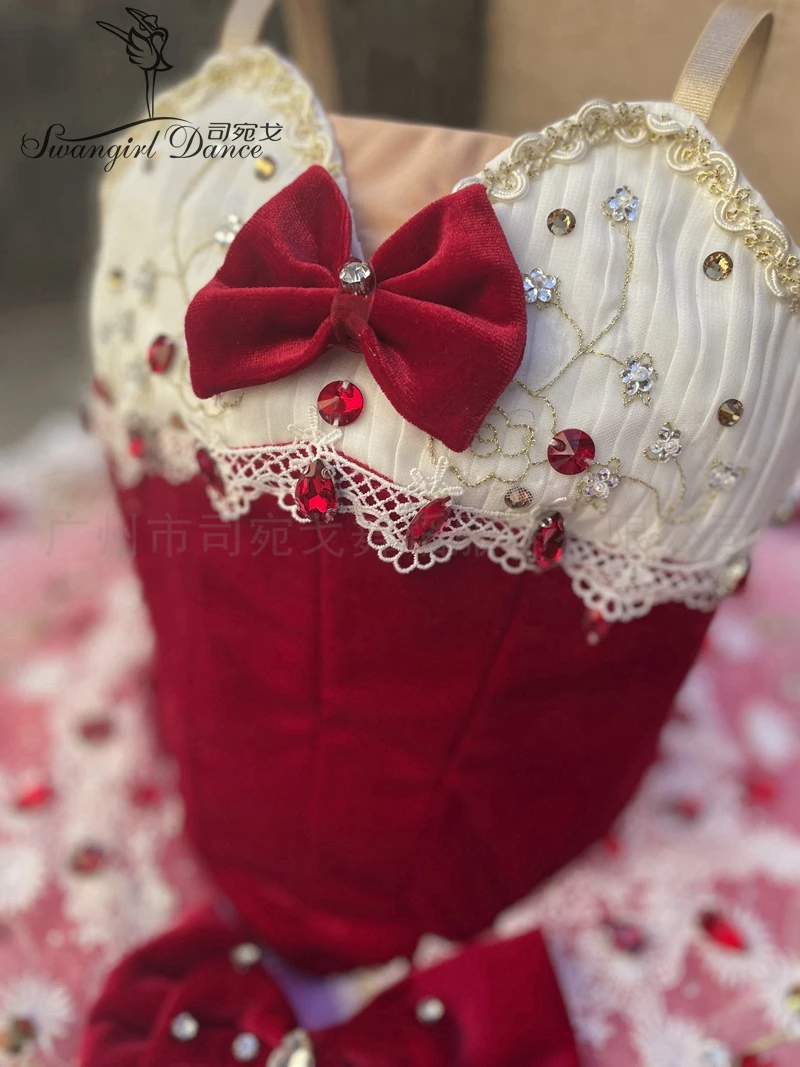 Child Chipollino Variation Professional Tutus Custom Made Classical Pancake Tutu Costumes BT4155