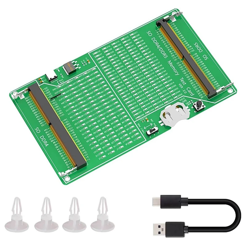 SO DDR4/5 Memory Tester Laptop Memory Test Diagnosis Adapter PCB Circuit Testing Tool Memory Tester Tool