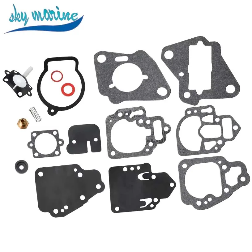 

Boat Engine Parts Carburetor Gasket And Diaphragm Kit 1395-9761-1 for Mercury Many Outboard Motor 6 8 9.9 10 15 20 25 HP