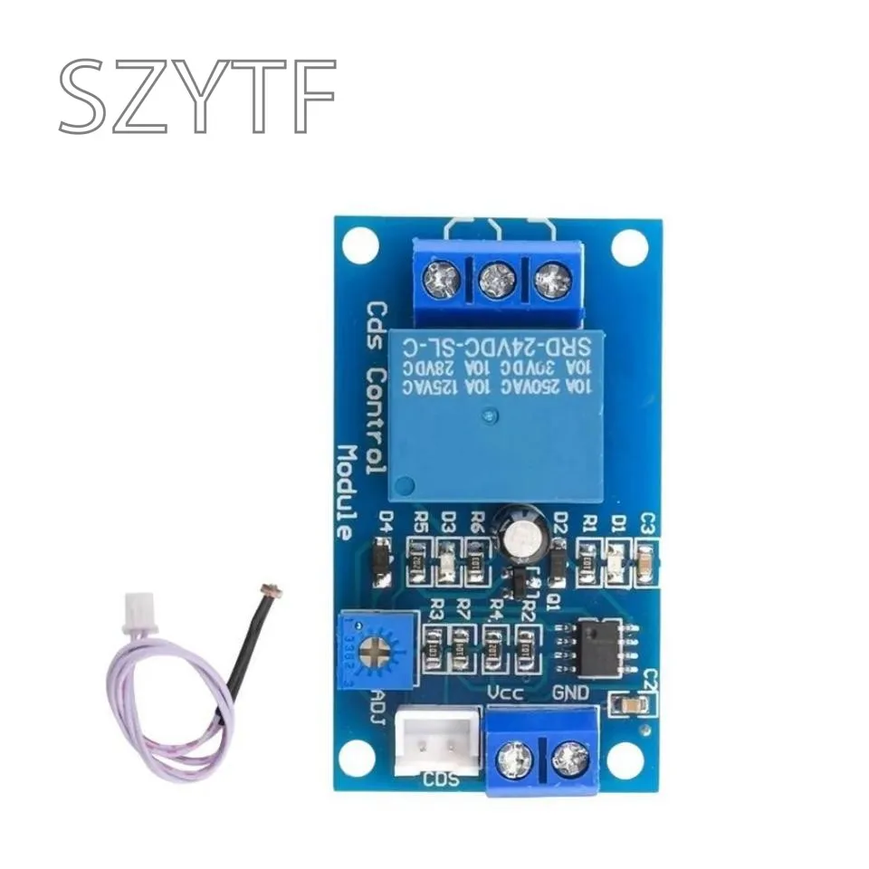 XH-M131 DC 5V/12V/24V przełącznik światła fotorezystor przekaźnik wykrywanie modułu moduł automatycznego sterowania czujnikiem jasności