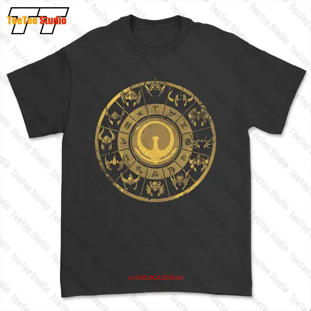 Saint Seiya 12 Constellation Athena Gold Saints Zodiac Sign T-shirt Tee VY78