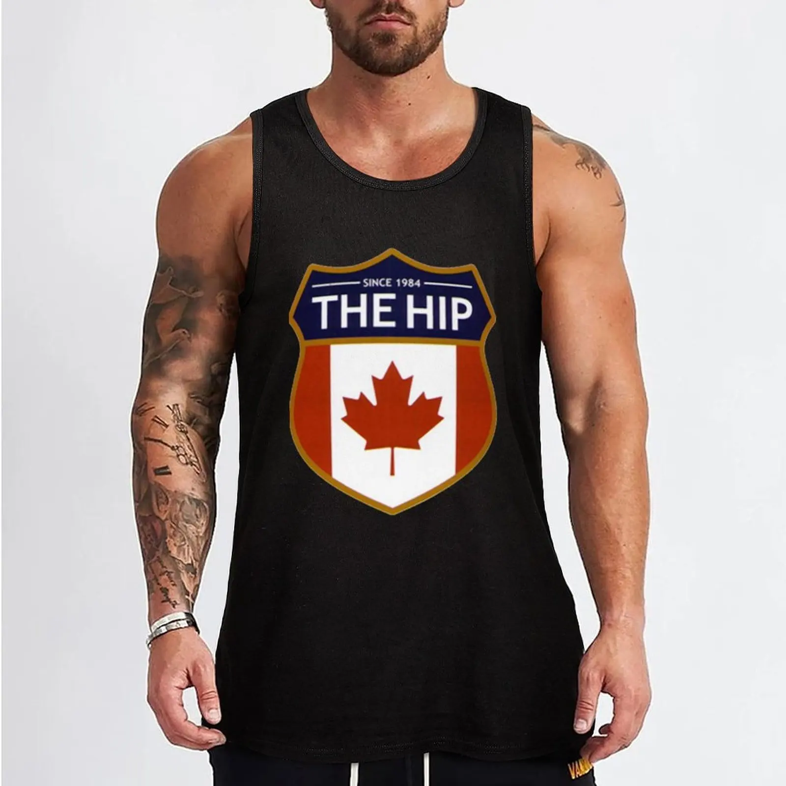 Tragically Hip Gift Tank Top Moisture Wicking Sports Tank Top Running Workout Shirt