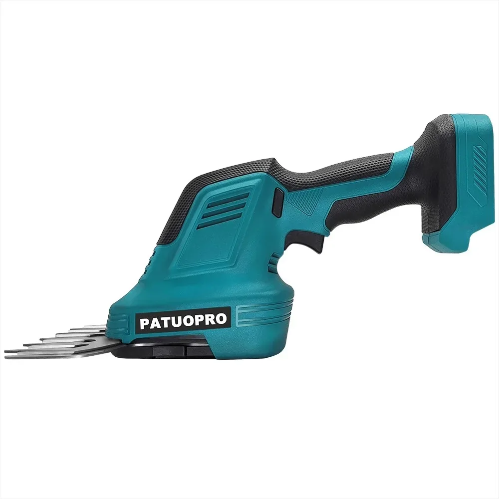 PATUOPRO 2 IN1 Electric Hedge Trimmer Rechargeable Handheld Shrub Weeding Pruning Garden Power Tool For Makita 18V Battery