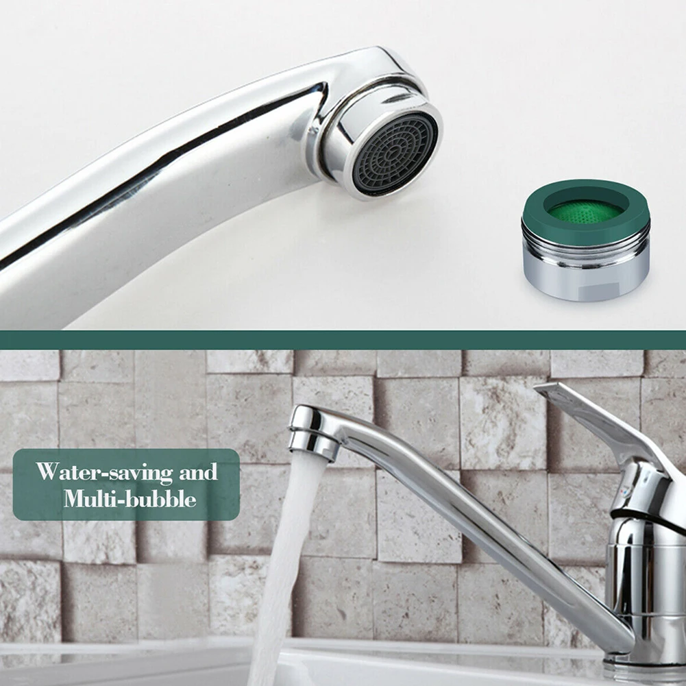 Bathroom Kitchen Faucet Aerator Bathtub Parts Faucet Tap Mixed Nozzle Replaceable Filter Water Saving Aerator Brass