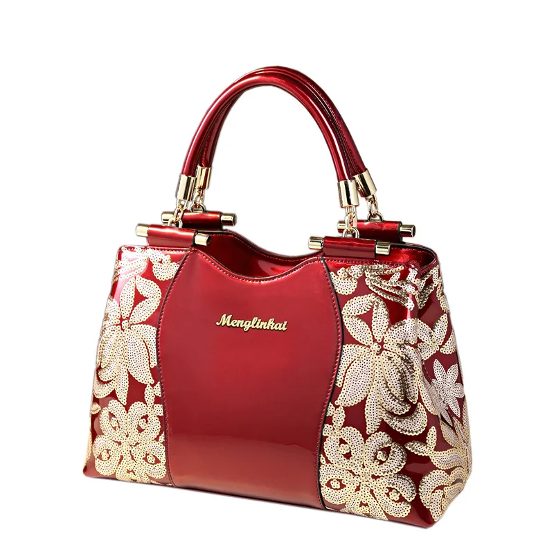 Trendy women's stylish crossbody shoulder bag 2026 new model embroidered handbag middle-aged mothers