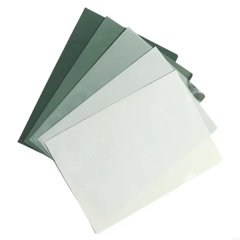 5pcs Clear Side Cut File File Fore для грандиозного презентации.