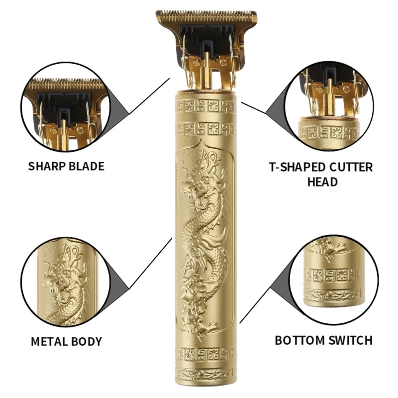 per tagliare i capelli per uomini, donne e bambini con pettini guida per taglio liscio che ti aiuta a tagliare in modo e